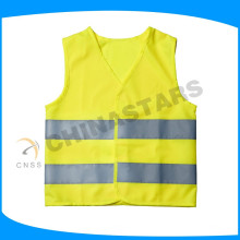 120gsm fluorecent tela hola vis chaleco para los niños